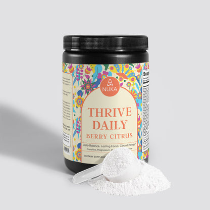 THRIVE DAILY Powder | Berry Citrus Creatine Infusion