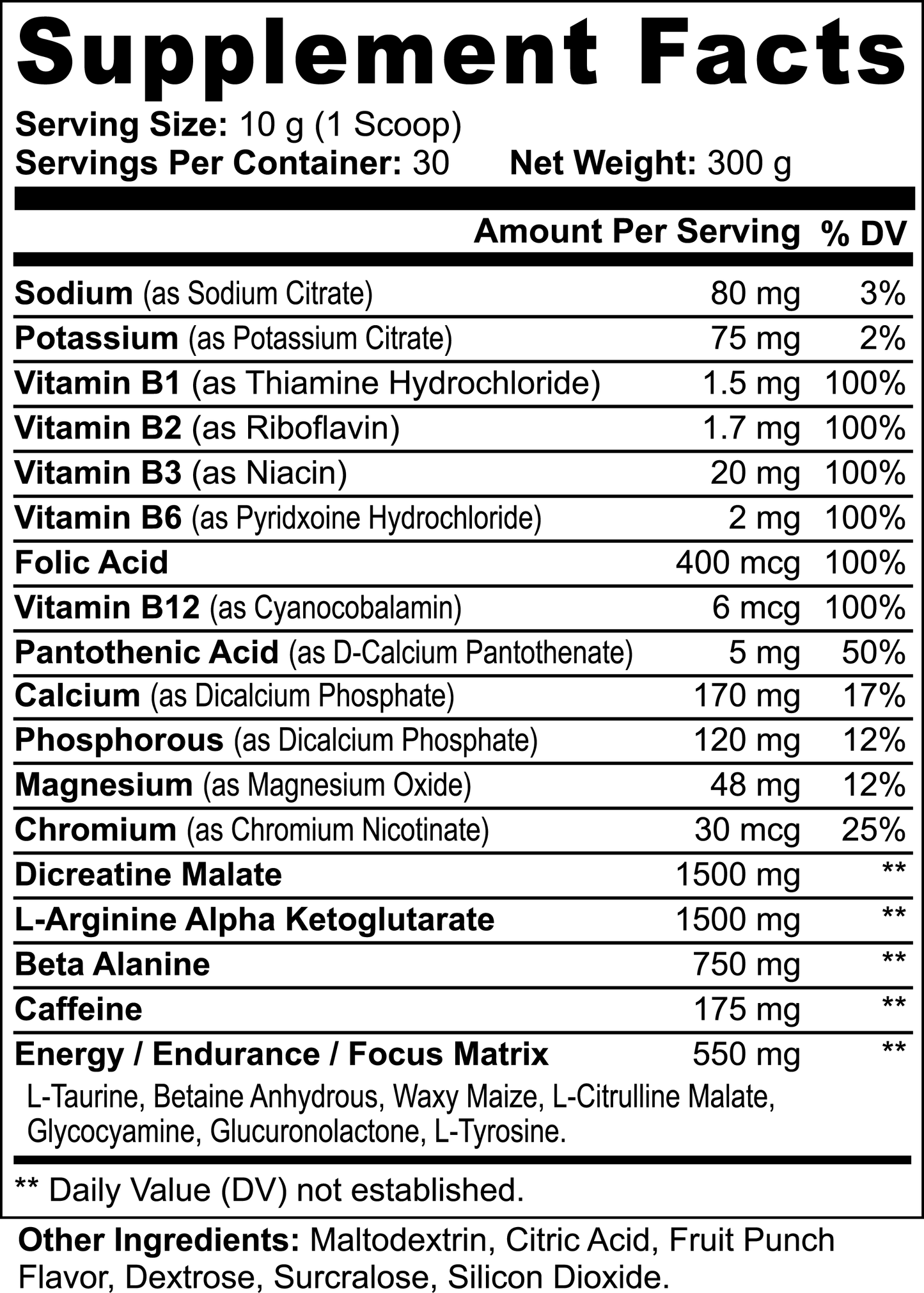 THRIVE DAILY Powder | Berry Citrus Creatine Infusion